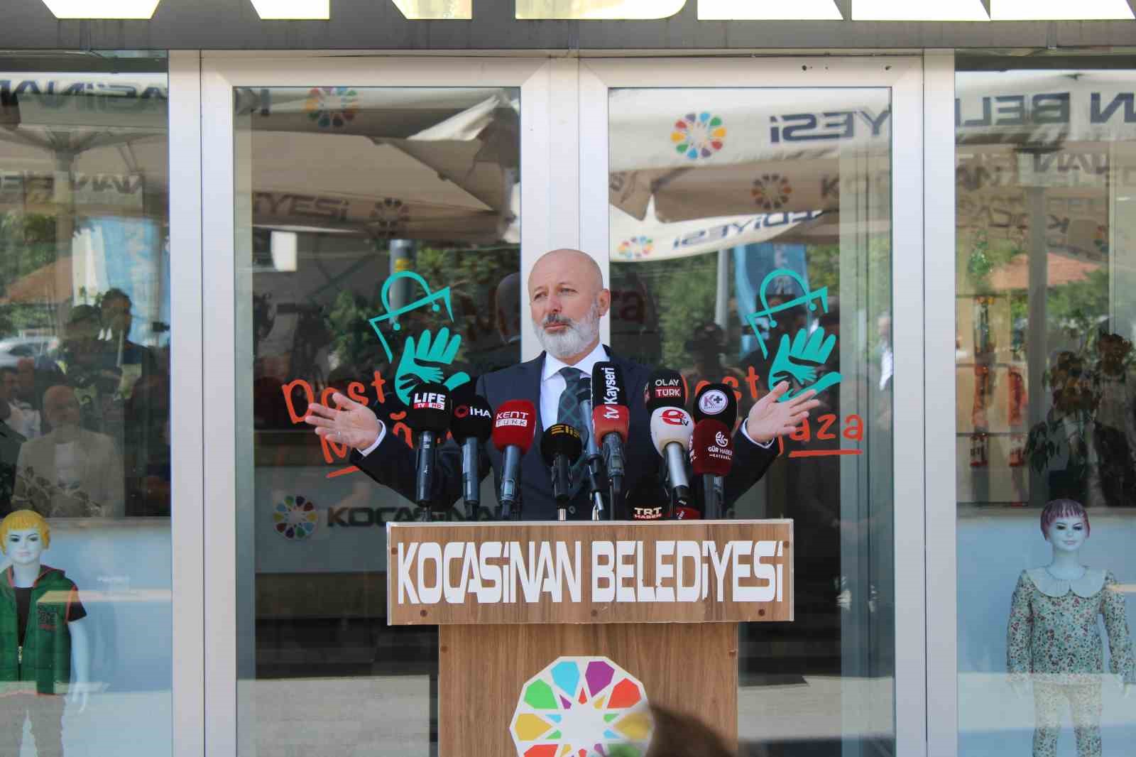 Başkan &Ccedil;olakbayrakdar: "Vicdani sorumluluk olan Dost Eli, t&uuml;m Kayseri&rsquo;ye yayılacak"
