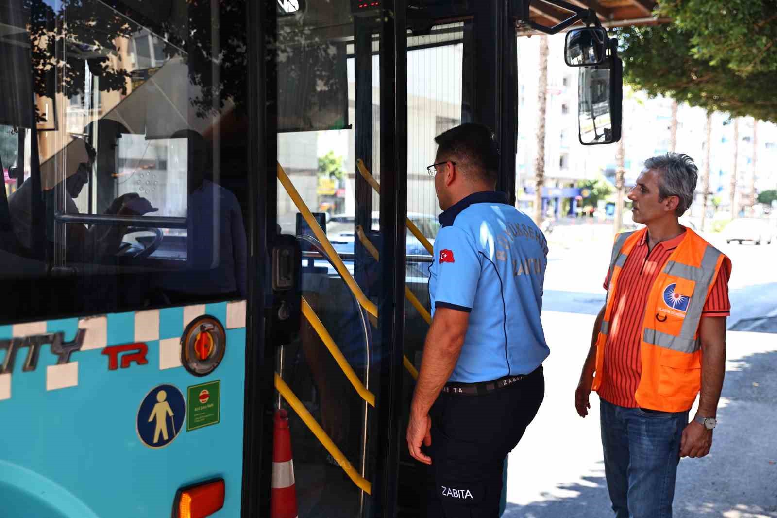 Halk otobüslerinde klima denetimleri sürüyor