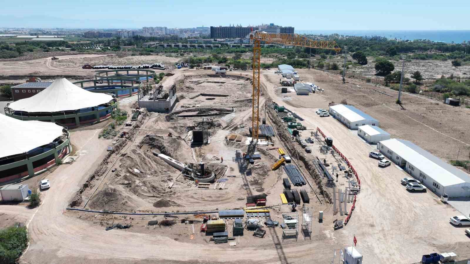 Lara Atıksu Arıtma Tesisi’nde kapasite iki katına çıkıyor