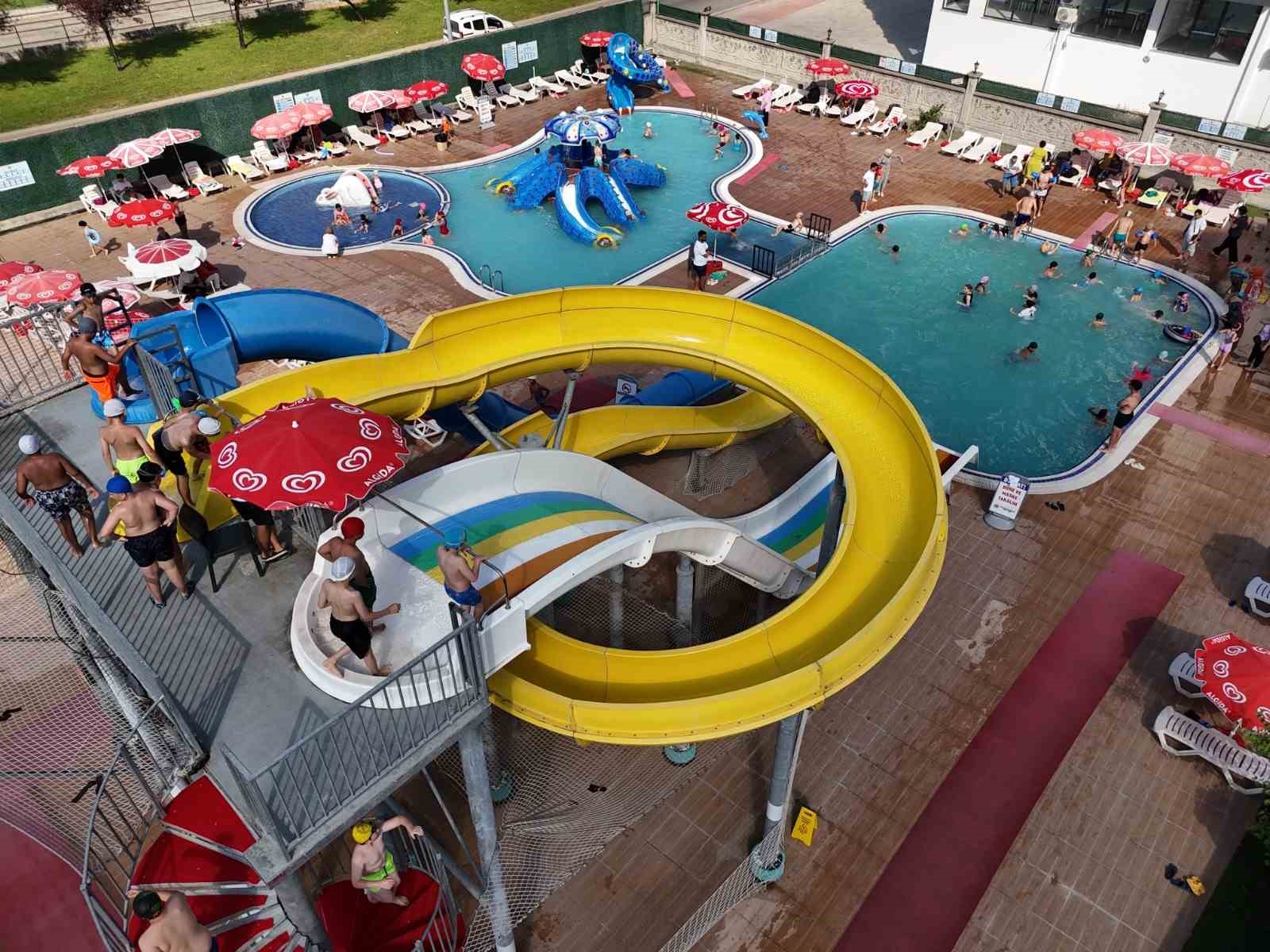 Atakum Belediyesi Aquapark&rsquo;a yoğun ilgi
