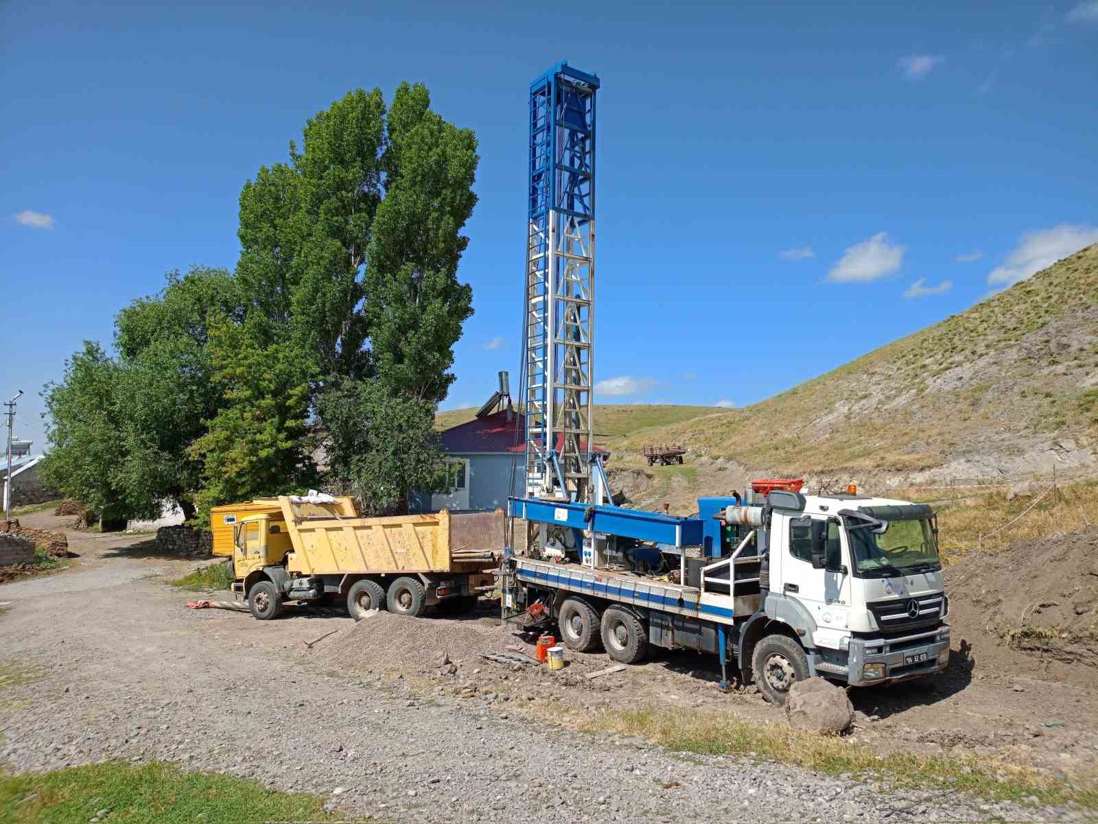 Ağrı&rsquo;da Yığıntaş k&ouml;y&uuml;n&uuml;n i&ccedil;me suyu sorunu &ccedil;&ouml;z&uuml;me kavuşuyor
