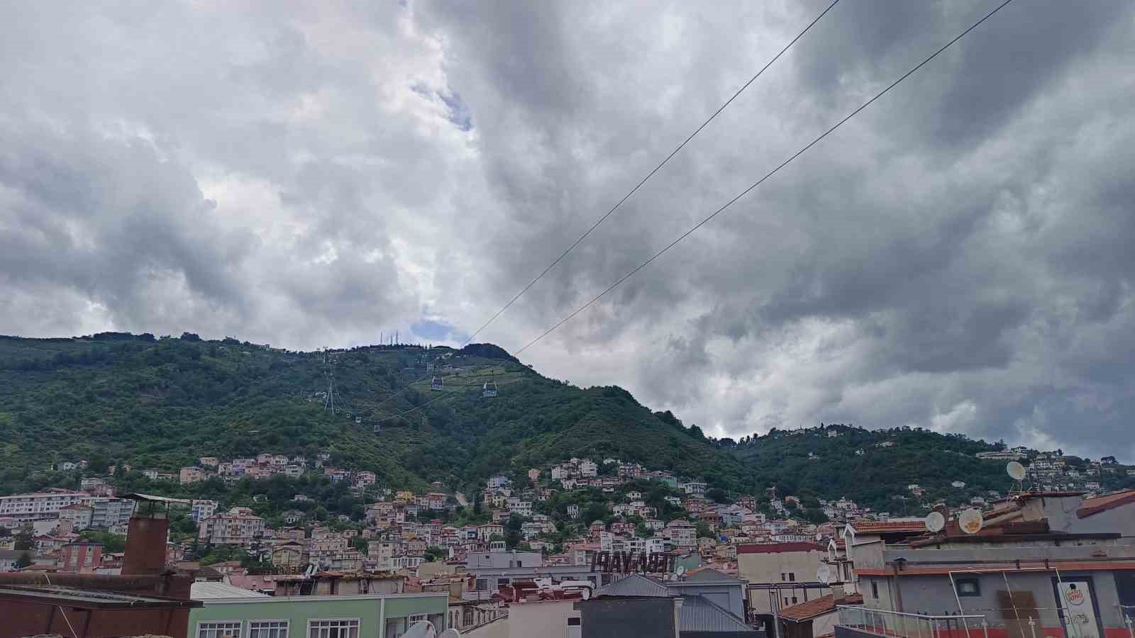 Ordu için ‘çok kuvvetli ve şiddetli’ yağış uyarısı