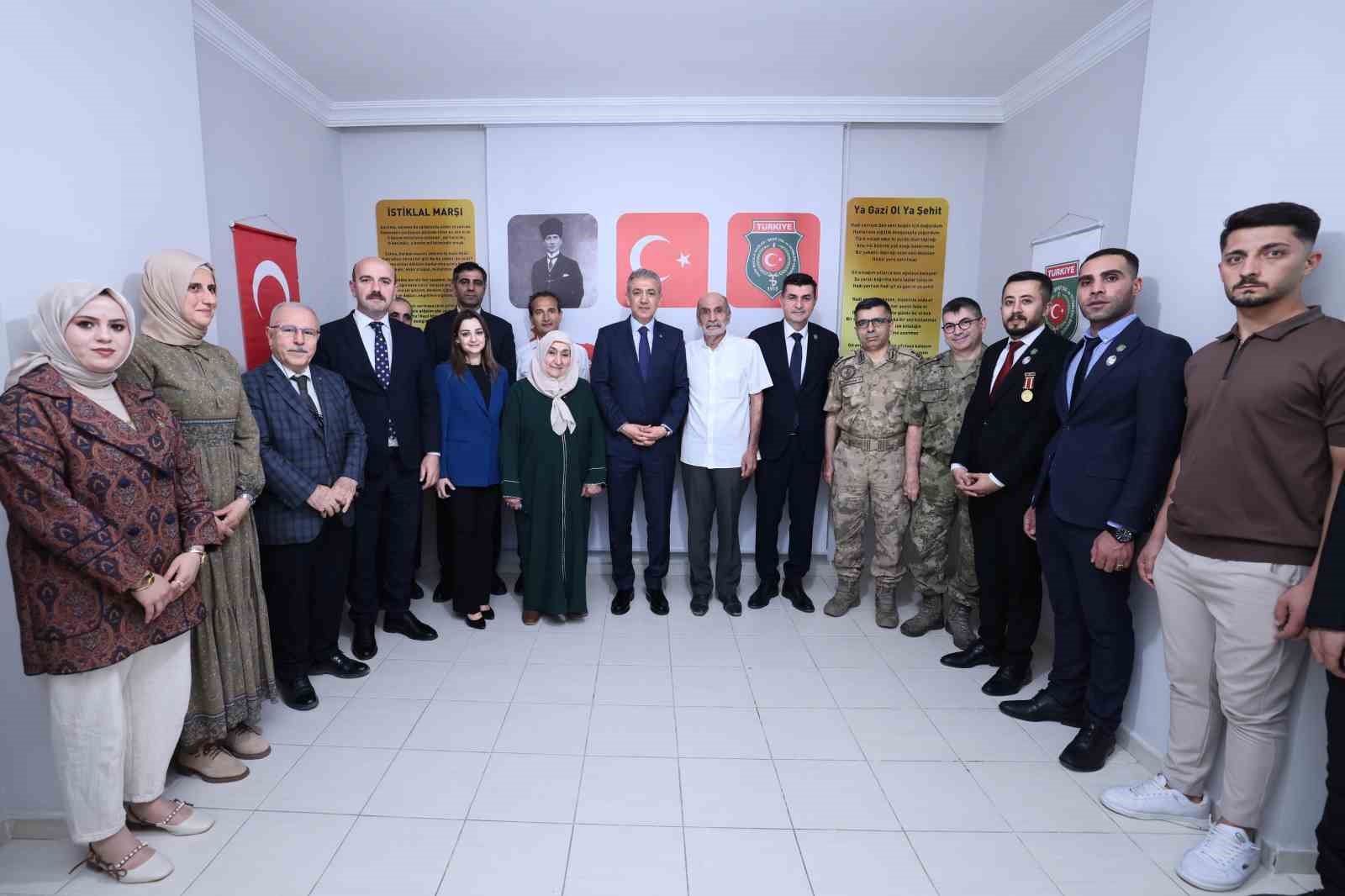 Mardin’de şehit yakınları ve gaziler için anlamlı açılış