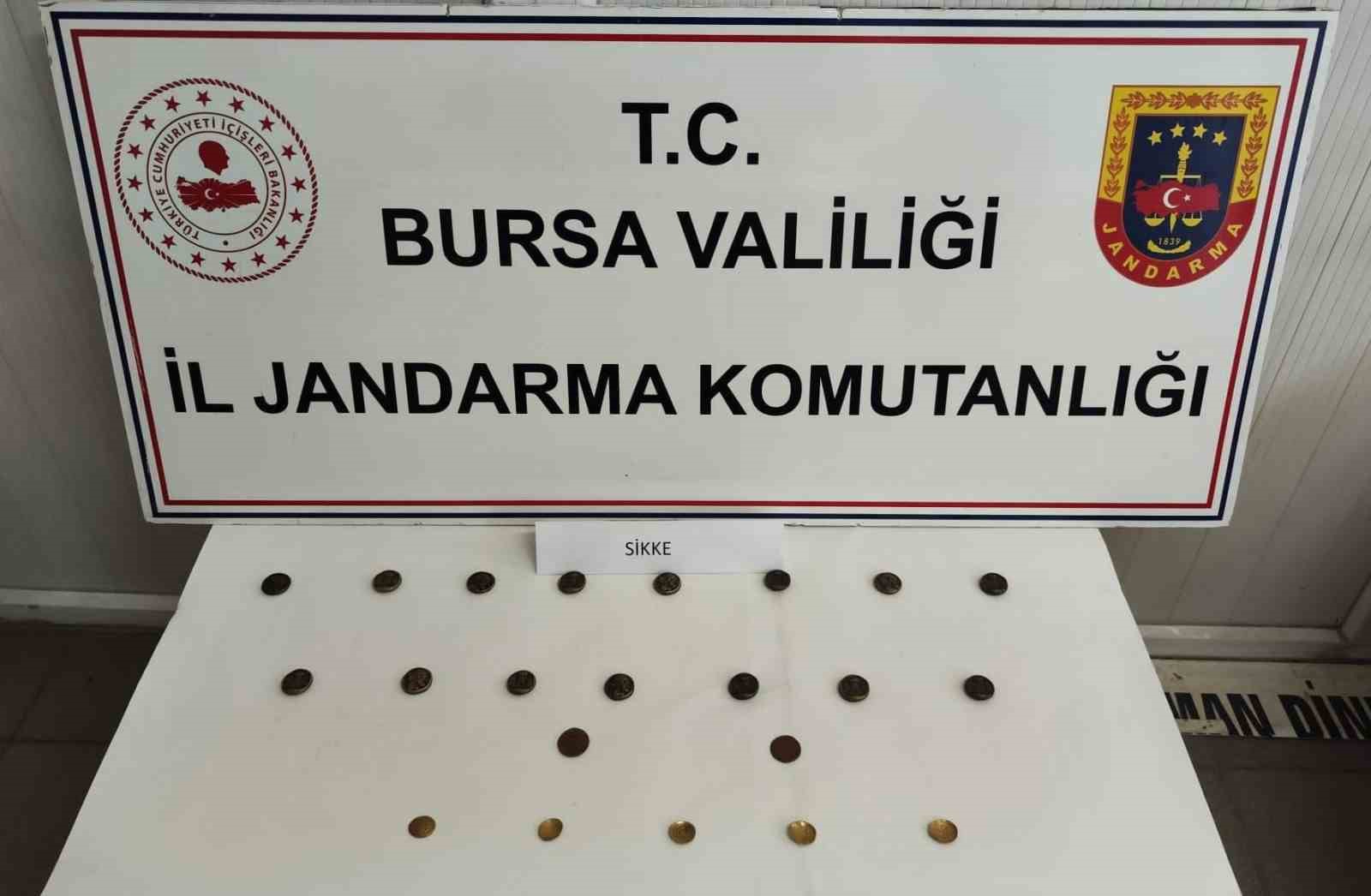 Bursa’da tarihi eser operasyonu