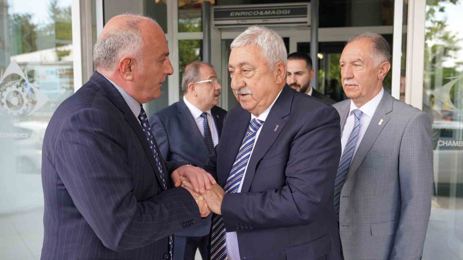 TESK Başkanı Palandöken’dan ETSO’ya ziyaret