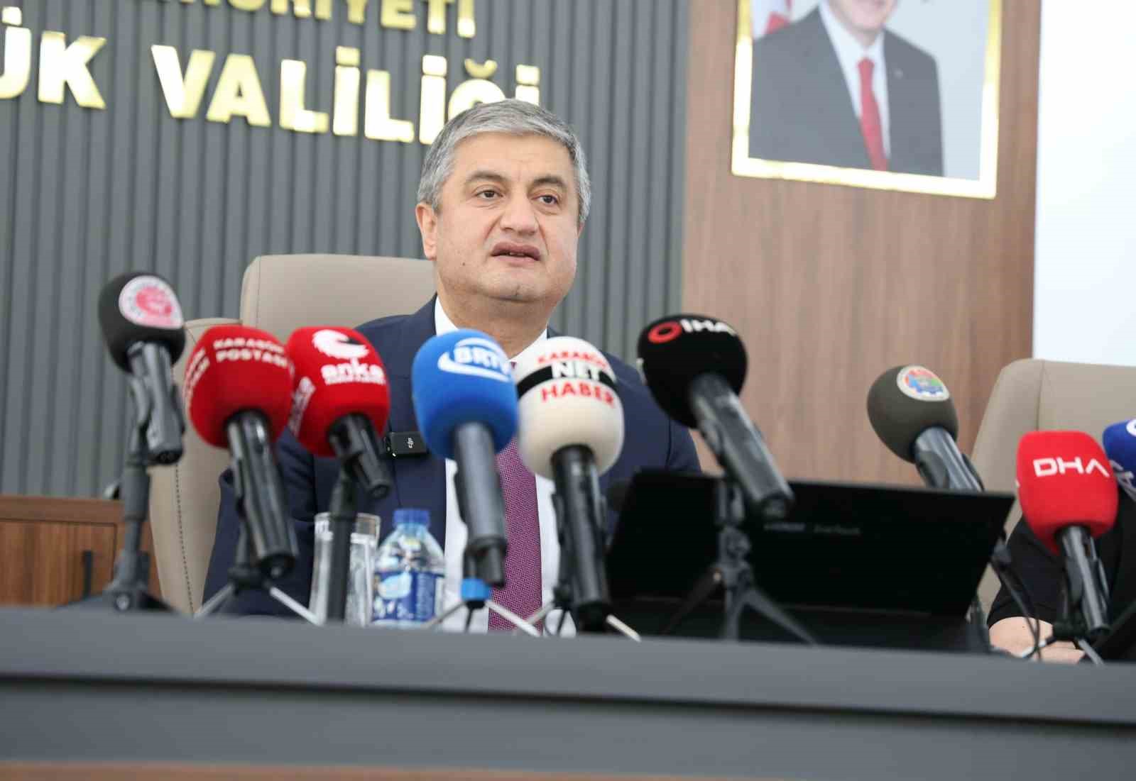 Vali Yavuz, hava sıcaklıklarına dikkat çekip uyardı