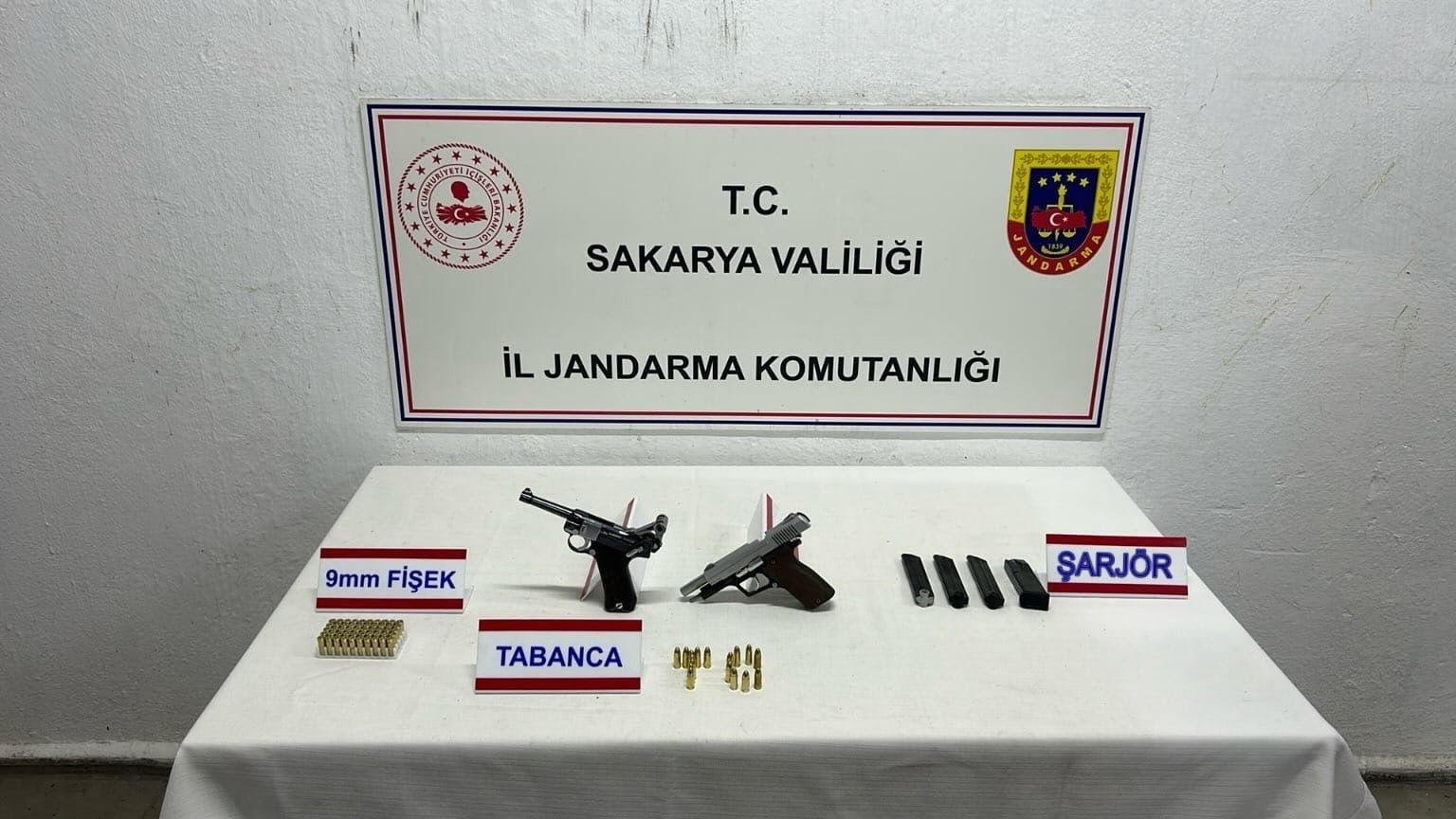Sakarya’da kaçak silah operasyonu: 1 tutuklama