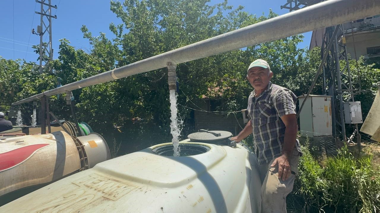 Eğirdir’de elma üreticilerinin su sıkıntısı