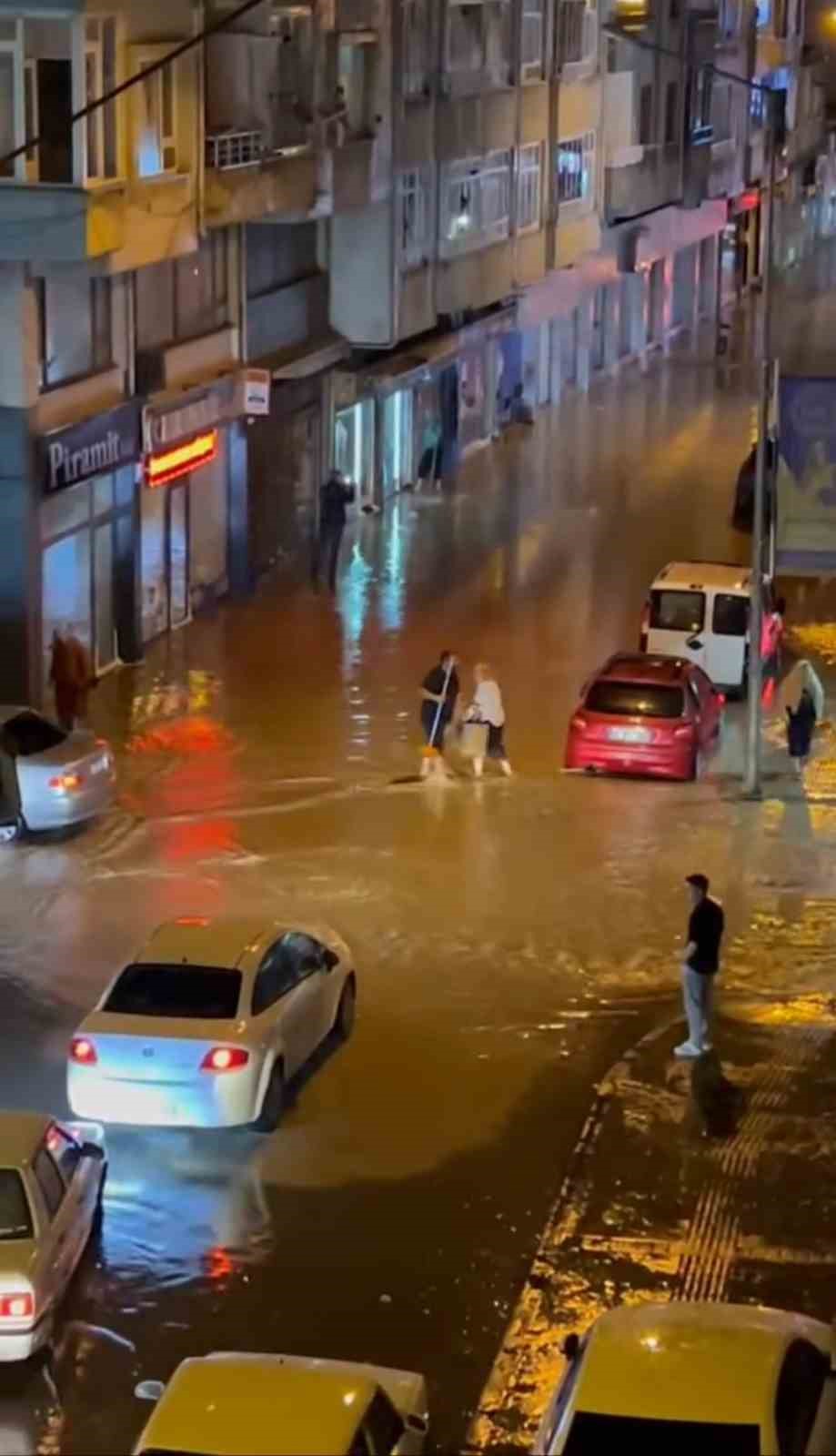 Ordu’da sağanak etkili oldu