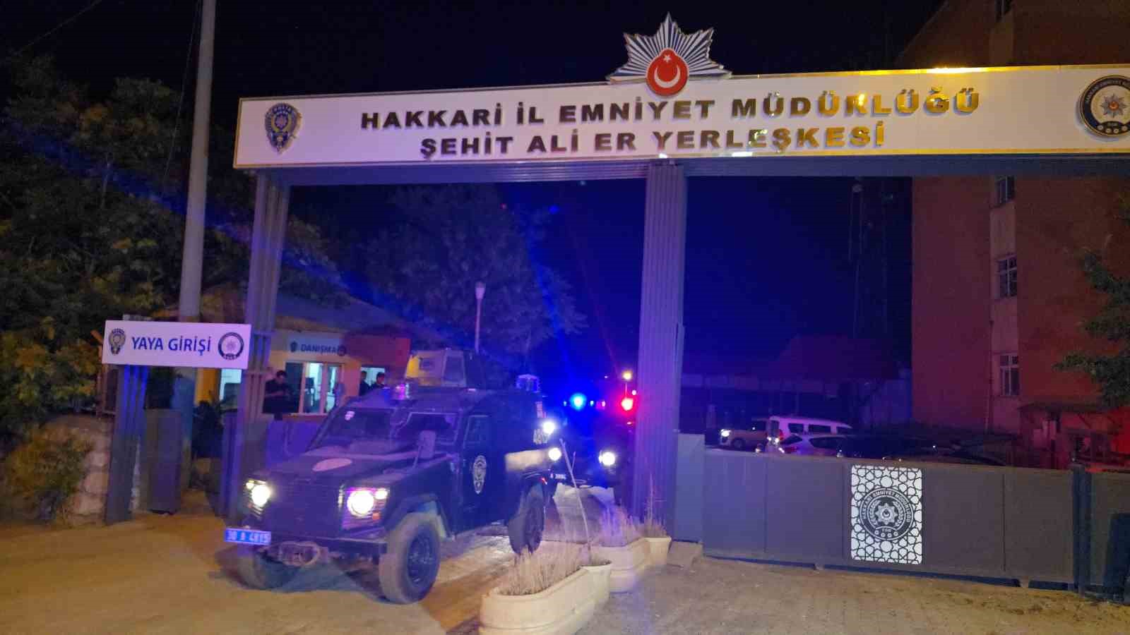 Hakkari’de geniş çaplı asayiş uygulaması
