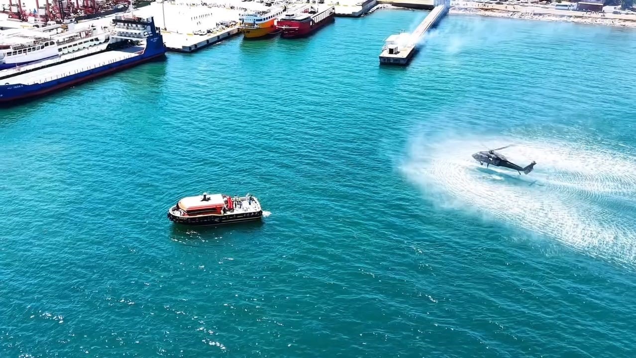 Tekirdağ’da nefes kesen ‘Denizyoluyla uyuşturucu sevkiyatına baskın’ tatbikatının yeni görüntüleri yayınlandı