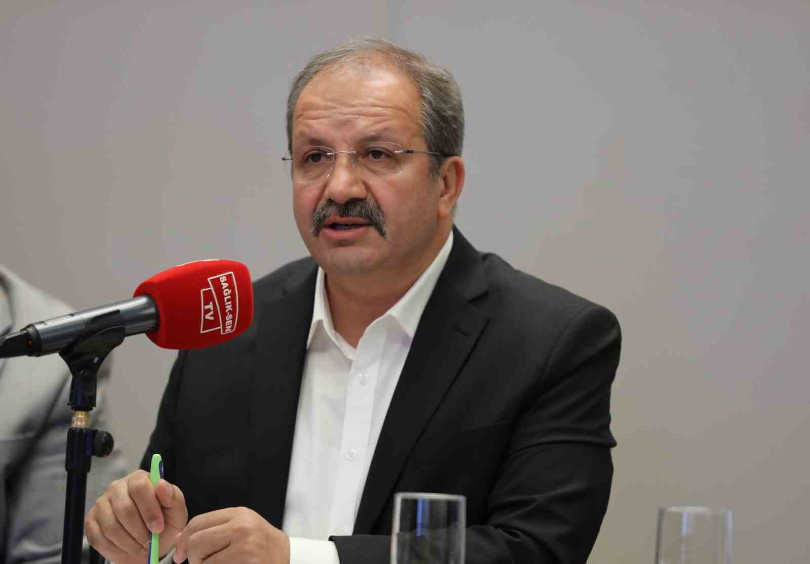 Sağlık-Sen Başkanı Doğan: "Toplu sözleşme masasında mücadele edeceğiz"