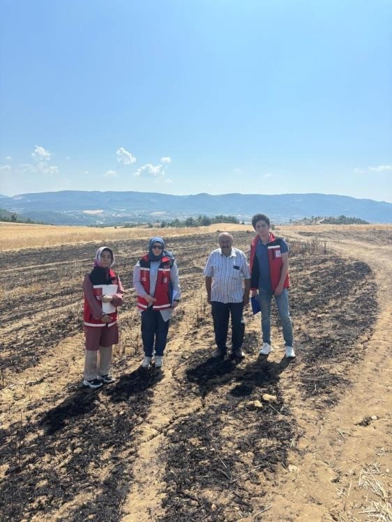 Yangının ardından psikososyal destek incelemesi