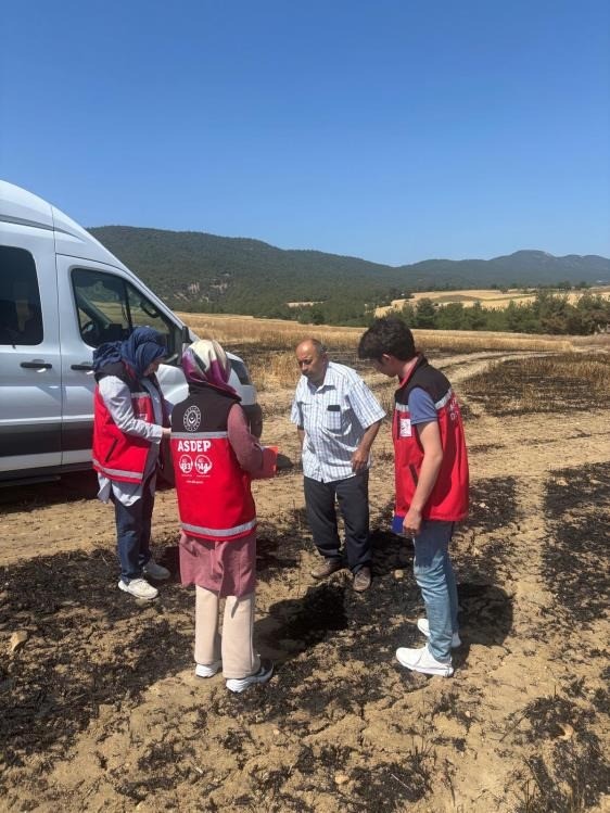 Yangının ardından psikososyal destek incelemesi
