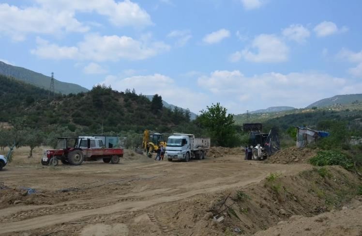 Bayırk&ouml;y&rsquo;de yeni imar alanında &ccedil;alışmalar başladı
