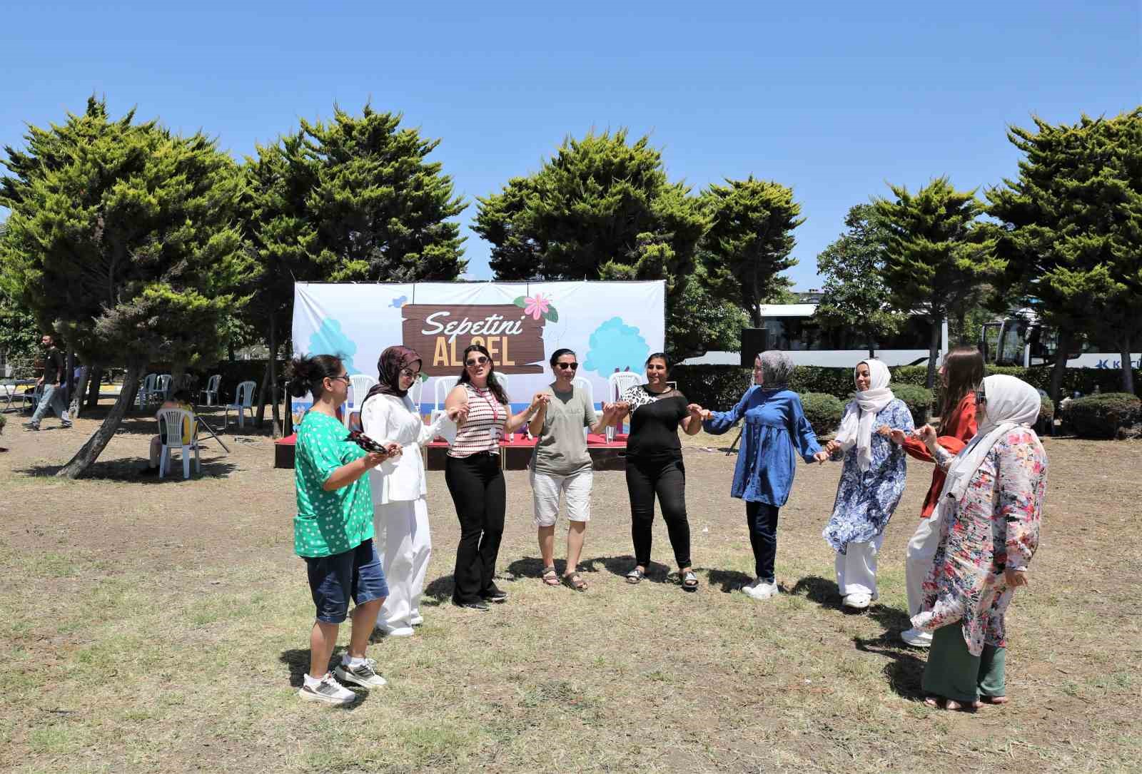 Küçükçekmeceli kadınlar "Sepetini Al Gel" pikniğinde buluşuyor