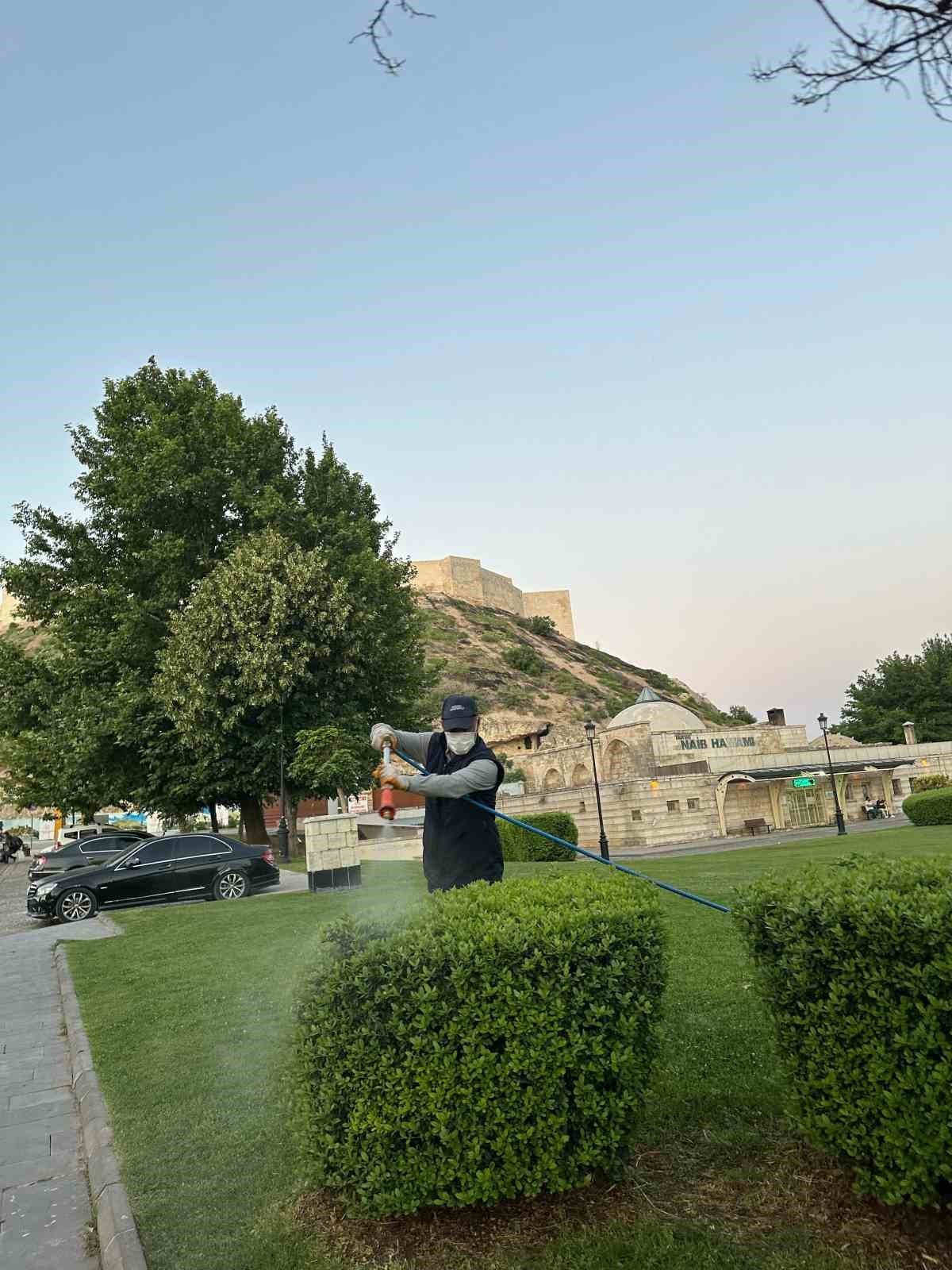 Gaziantep Büyükşehir’den kene ve diğer zararlılara karşı tedbir amaçlı ilaçlama