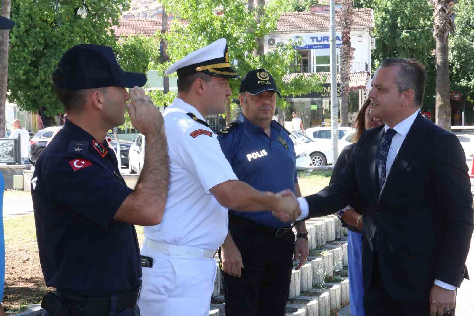 Kaymakam Akkaya Fethiye&rsquo;de g&ouml;reve başladı
