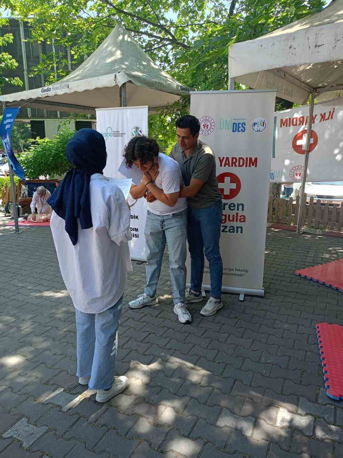 Gediz’de UNİDES projeleri başarıyla tamamlandı