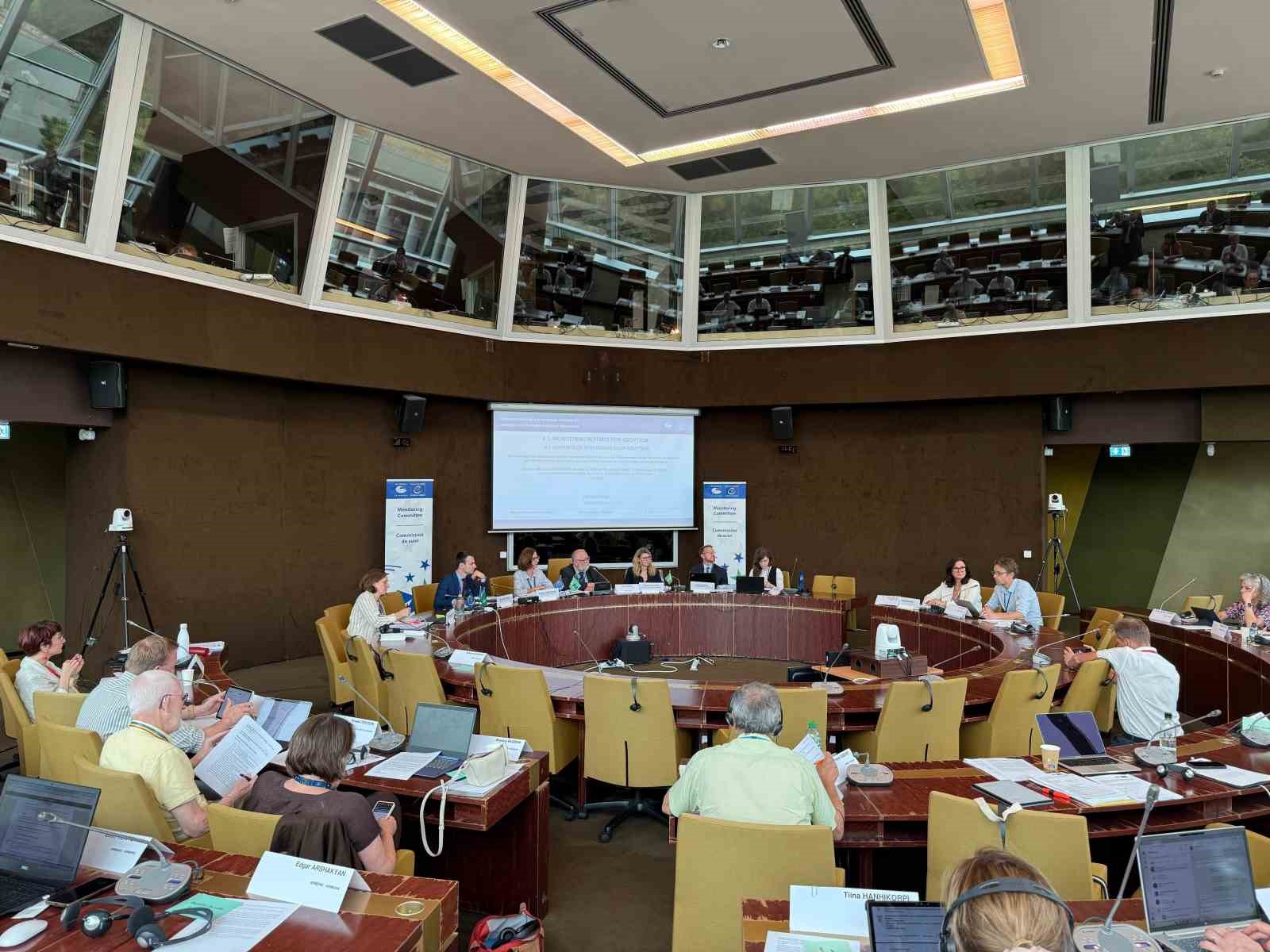 Başkan Arı; Avrupa Konseyi YBYK izleme komitesi toplantısı için Fransa’da