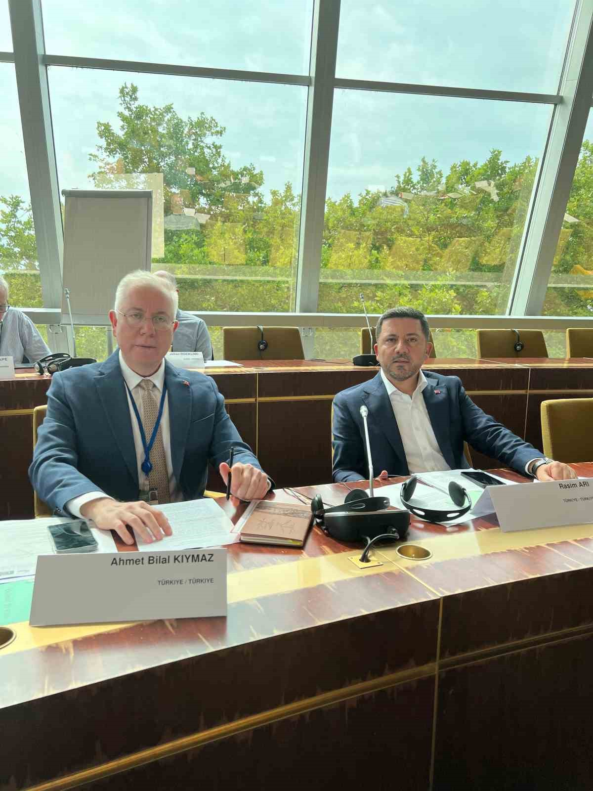 Başkan Arı; Avrupa Konseyi YBYK izleme komitesi toplantısı i&ccedil;in Fransa&rsquo;da
