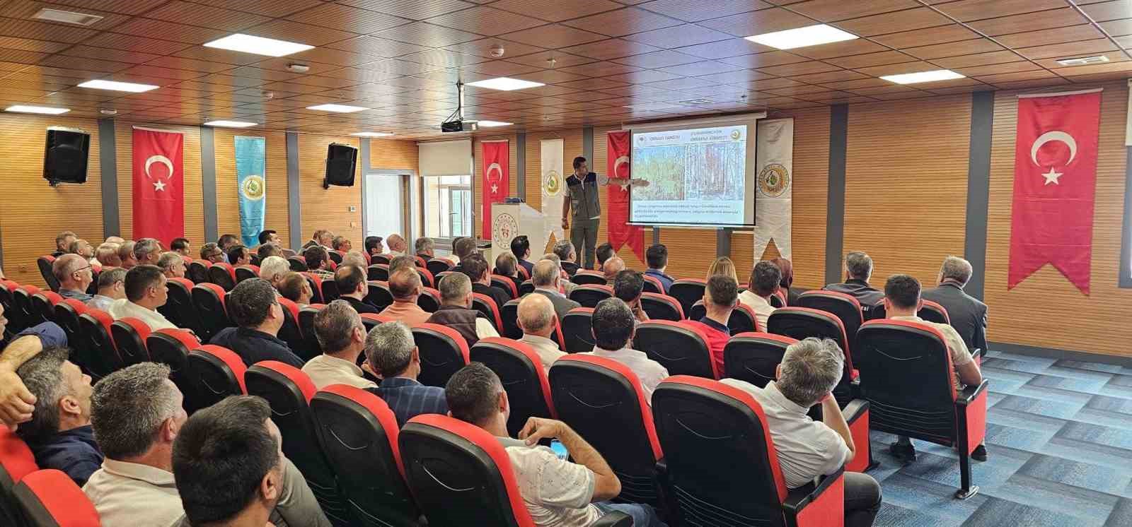 Emet ve Hisarcık’ta orman ve ziraat yangınlarına karşı bilgilendirme eğitimi
