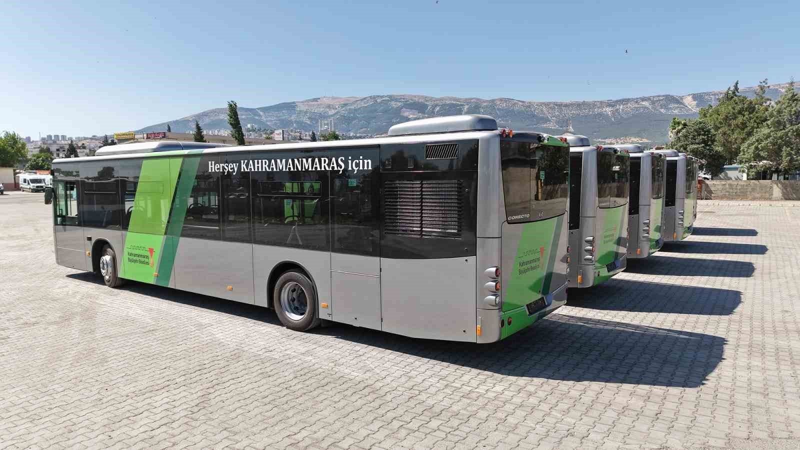Kahramanmaraş’a 5 yeni otobüs
