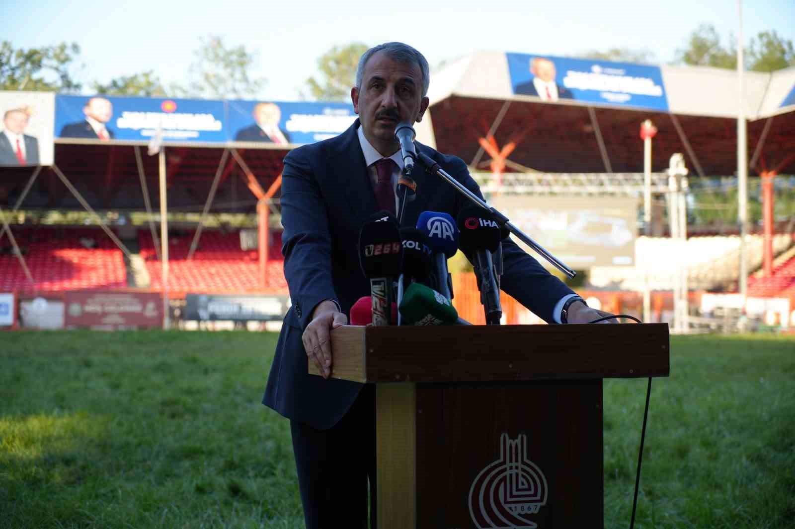 664. Tarihi Kırkpınar Yağlı Güreşleri’nin resmi açılış töreni yapıldı