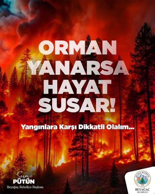 Başkan Pütün; "Orman yanarsa, hayat susar"