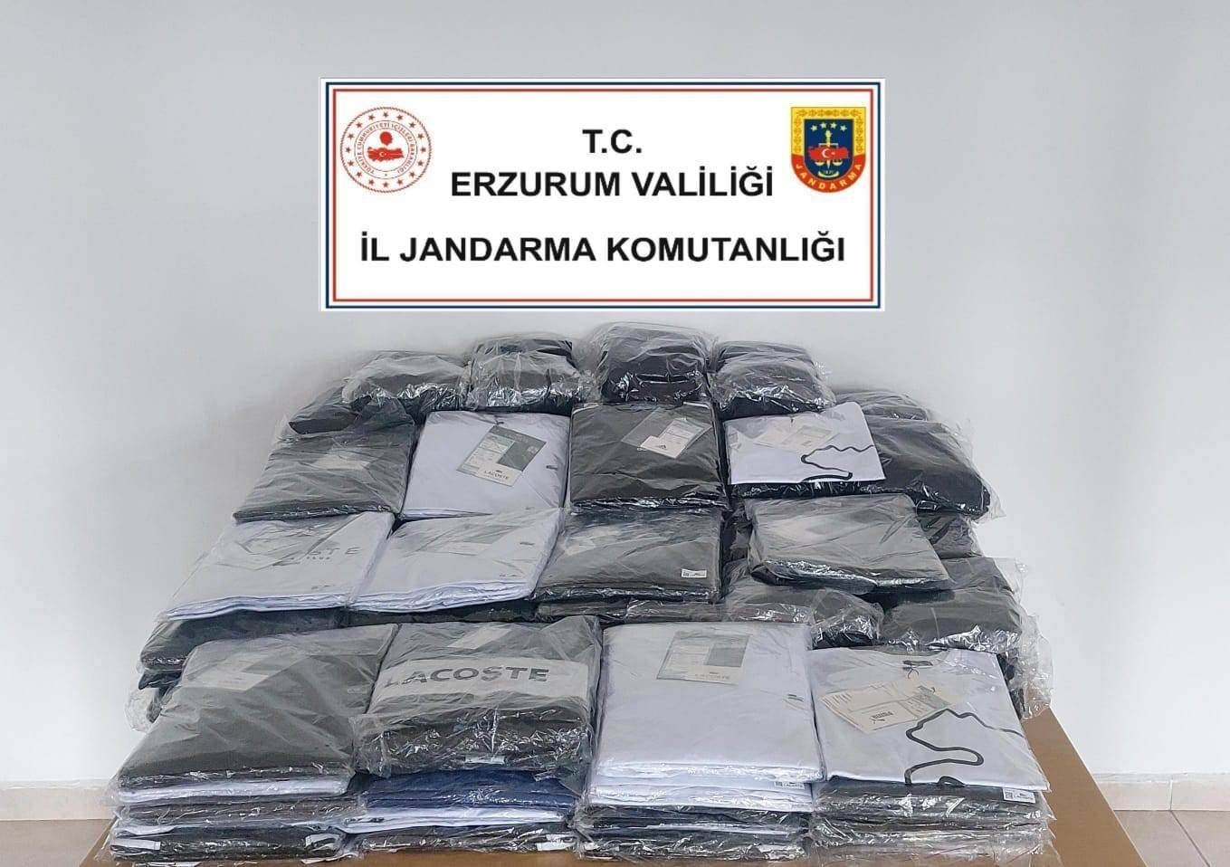 Erzurum’da kaçakçılara operasyon