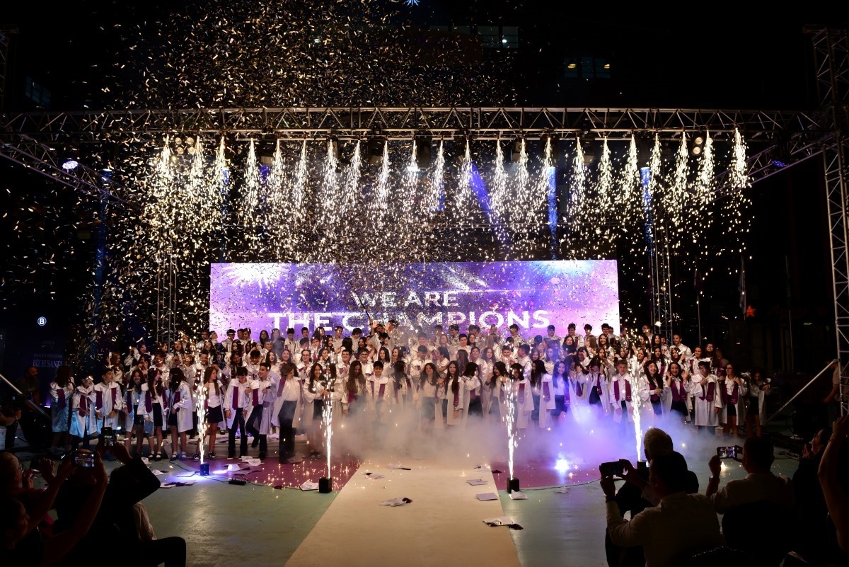 Şahinkaya’da Unutulmaz mezuniyet coşkusu