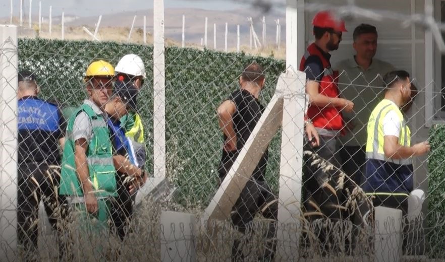 Polatlı’da hobi bahçelerinin yıkımı bahçe sahiplerince engellendi