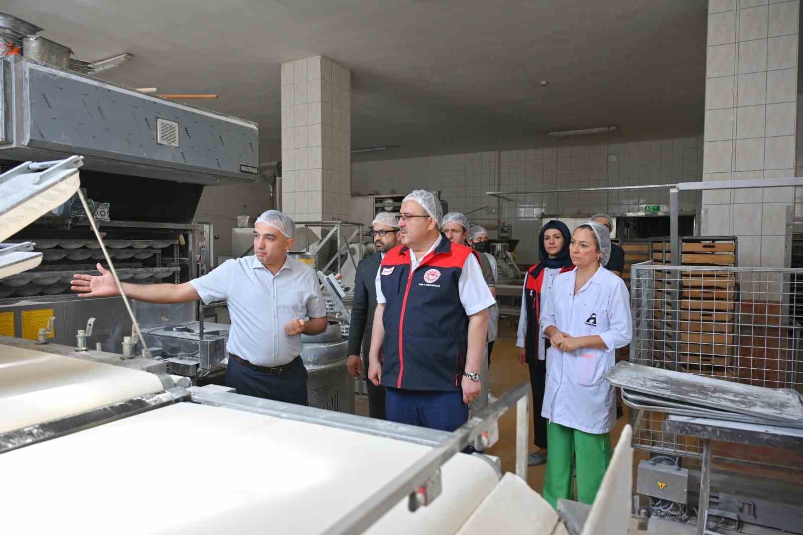 Denizli’de ekmek fırınlarında denetim yapıldı