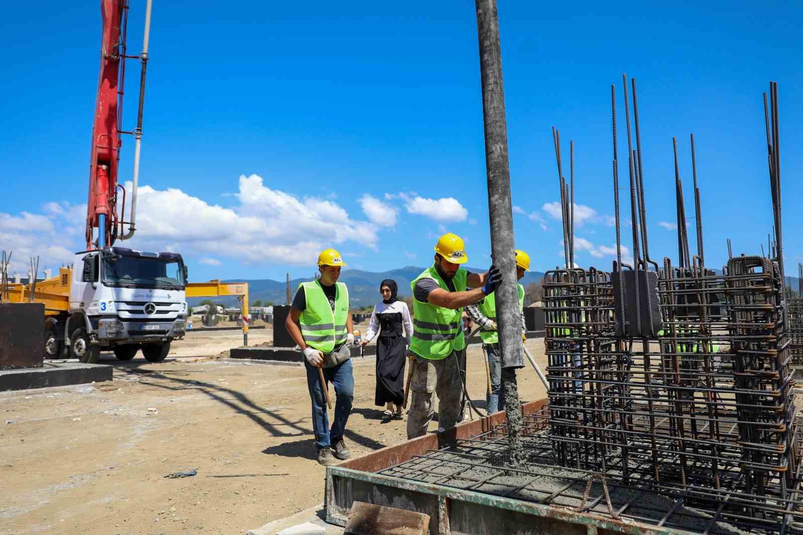 Düzce’de sanayi sitesinin 2 etabı için temeller atıldı
