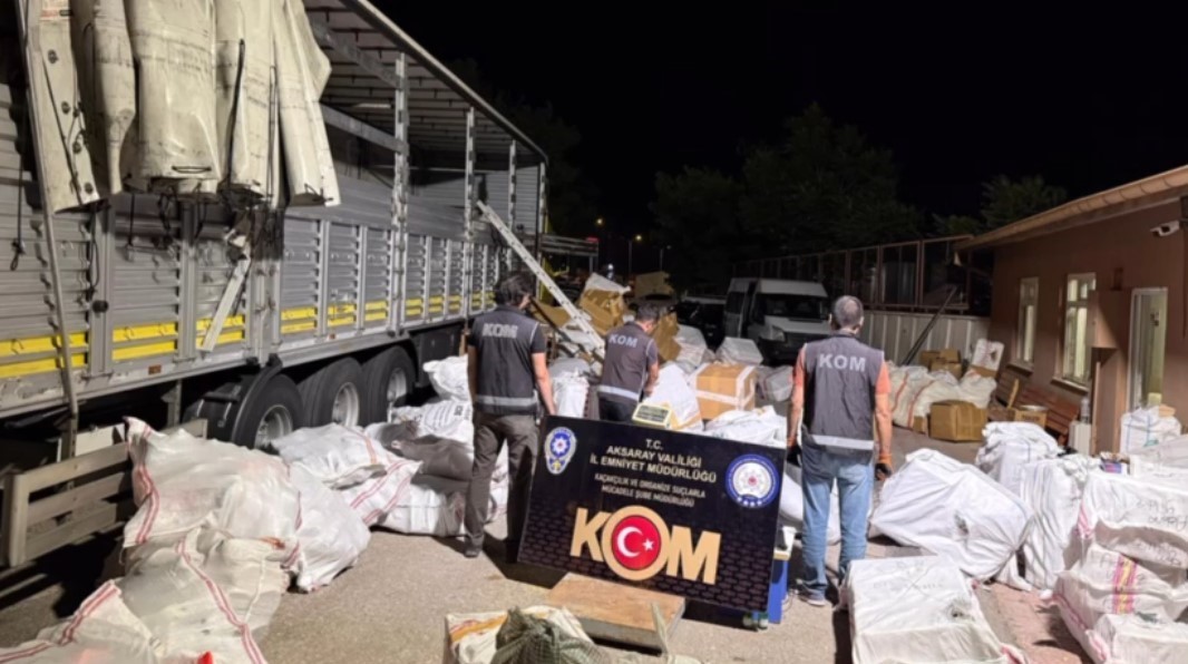 Aksaray KOM’dan kaçakçılara darbe