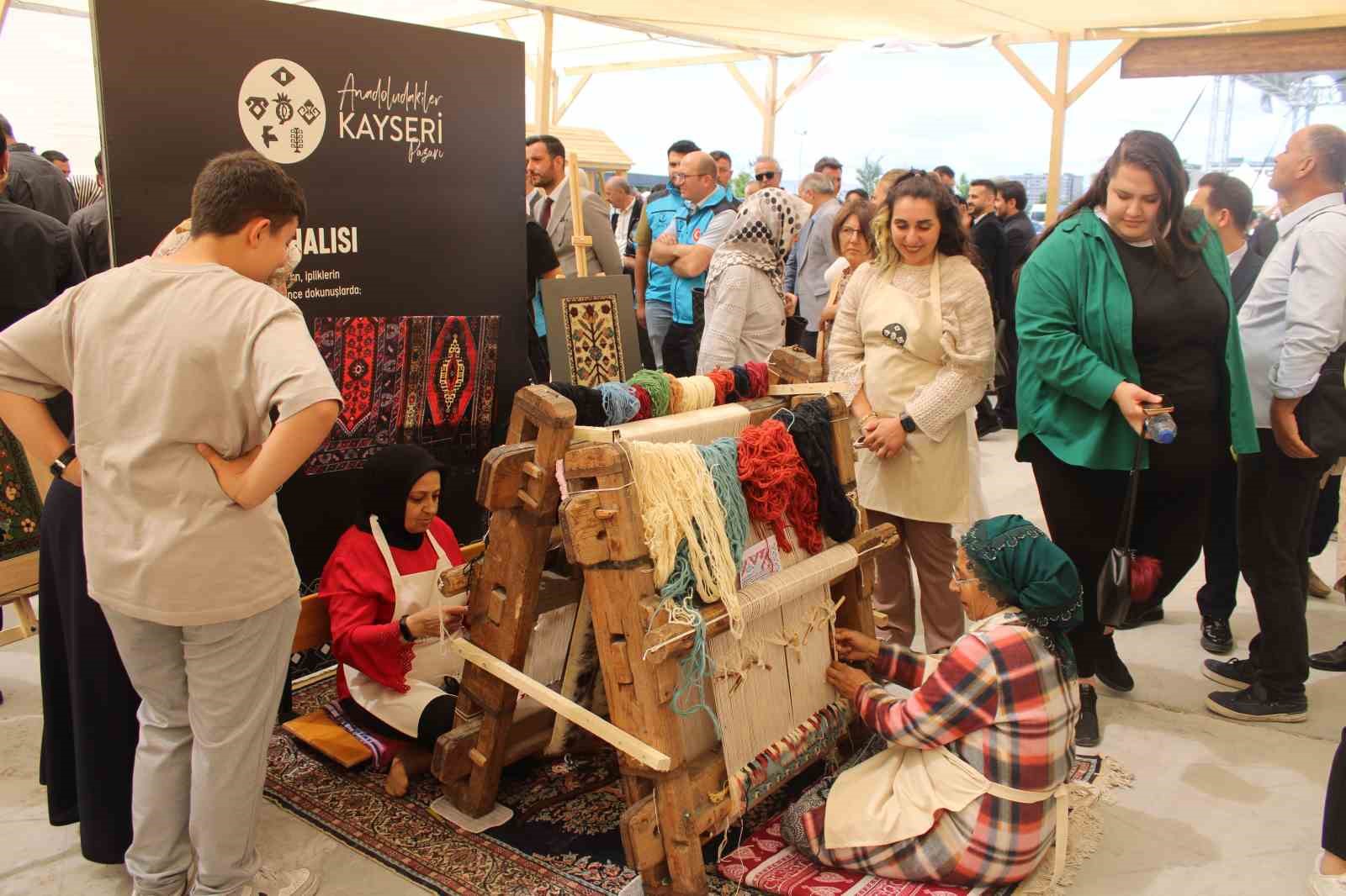Anadoludakiler Kayseri Pazarı açıldı
