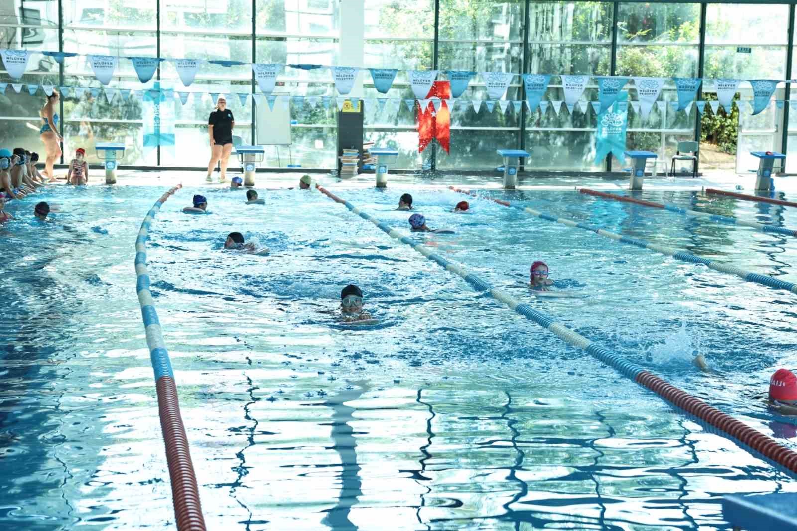 Yaz Spor Okulları&rsquo;nda ilk d&ouml;nem tamamlandı
