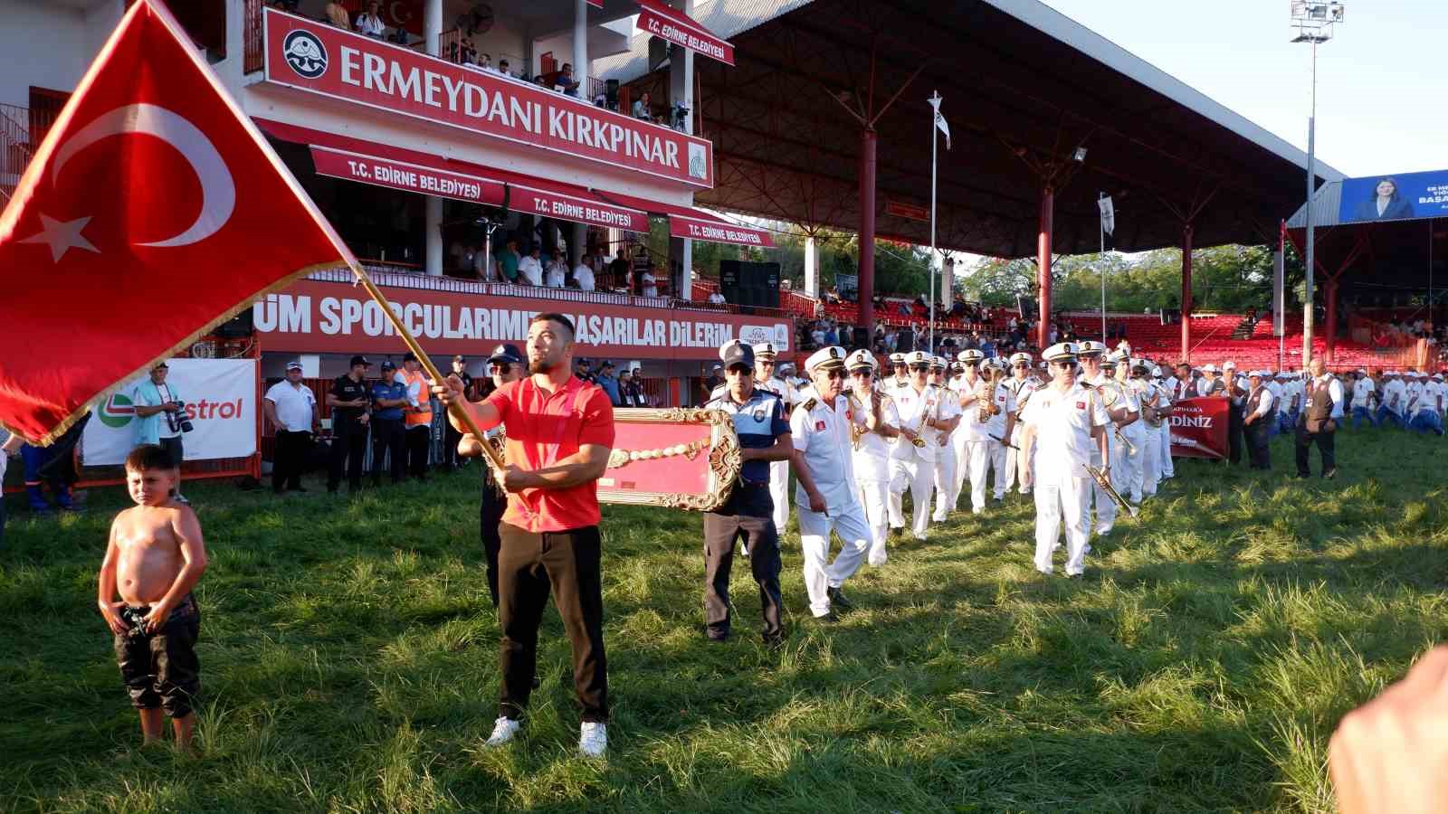 664. Tarihi Kırkpınar Yağlı Güreşleri’nin resmi açılış töreni yapıldı