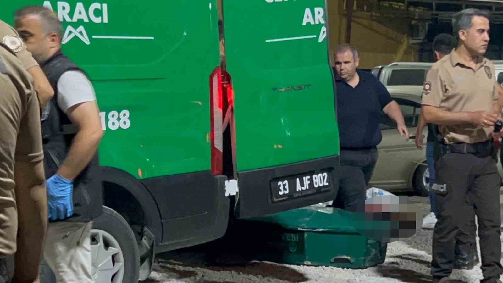 Tarsus’ta iş yerine silahlı saldırı: 1 ölü, 1 yaralı