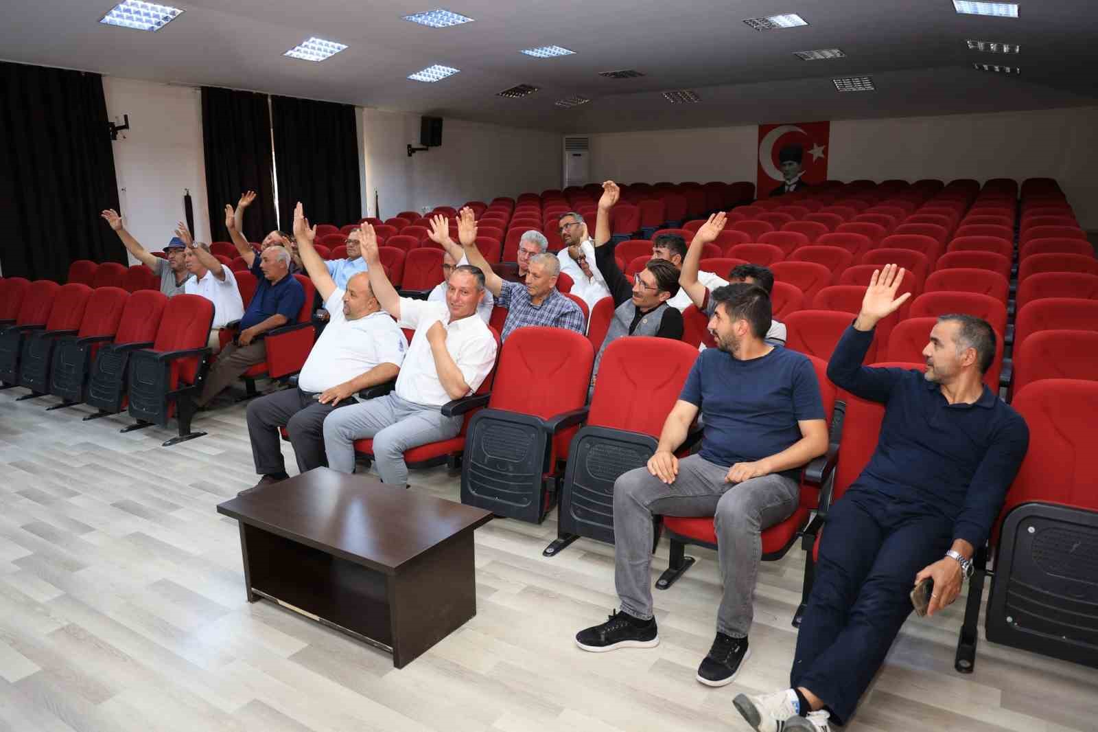 Çameli’nde 2025 yılı biçerdöver fiyatları belirlendi
