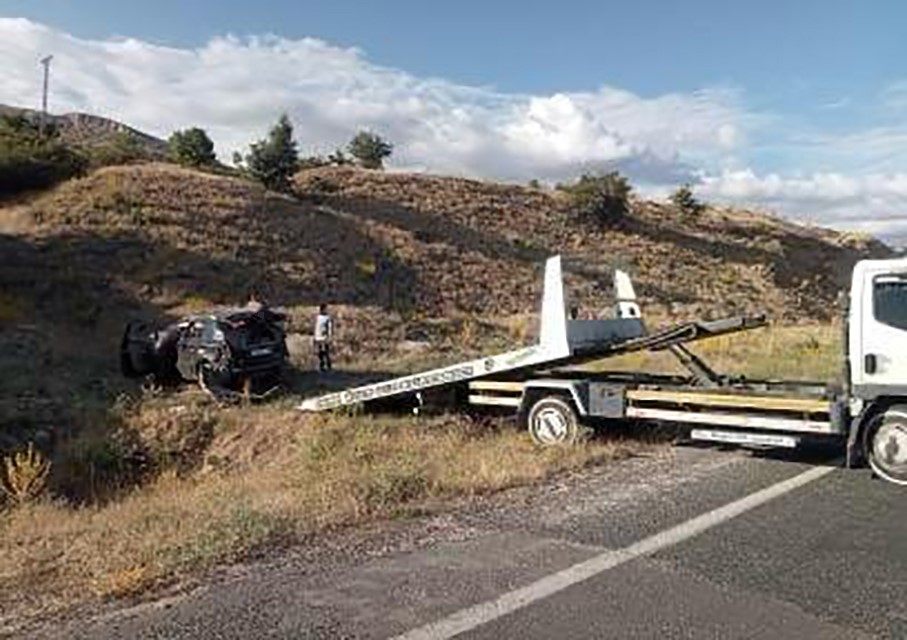 Elazda trafik kazas: 1 yaral
