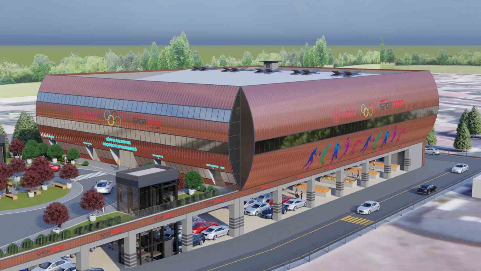 K&ouml;rfez&rsquo;e dev spor tesisi i&ccedil;in ihale yapıldı
