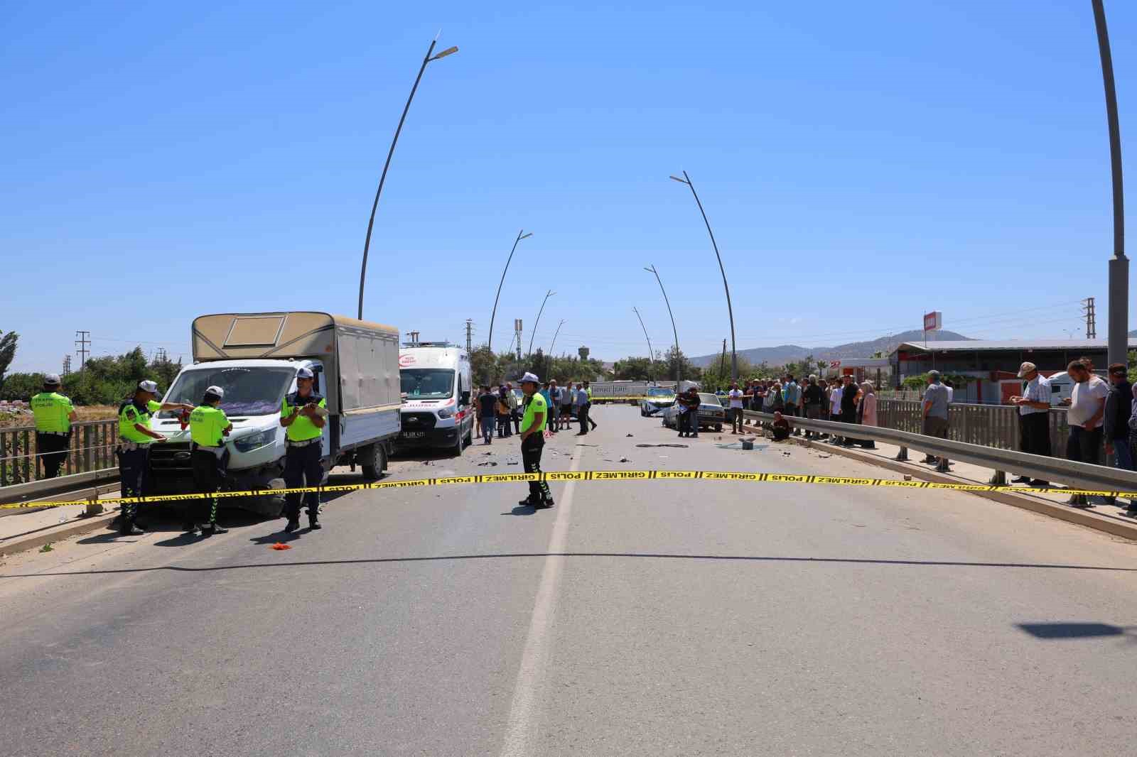 İki araç çarpıştı 13 yaşındaki Musa öldü