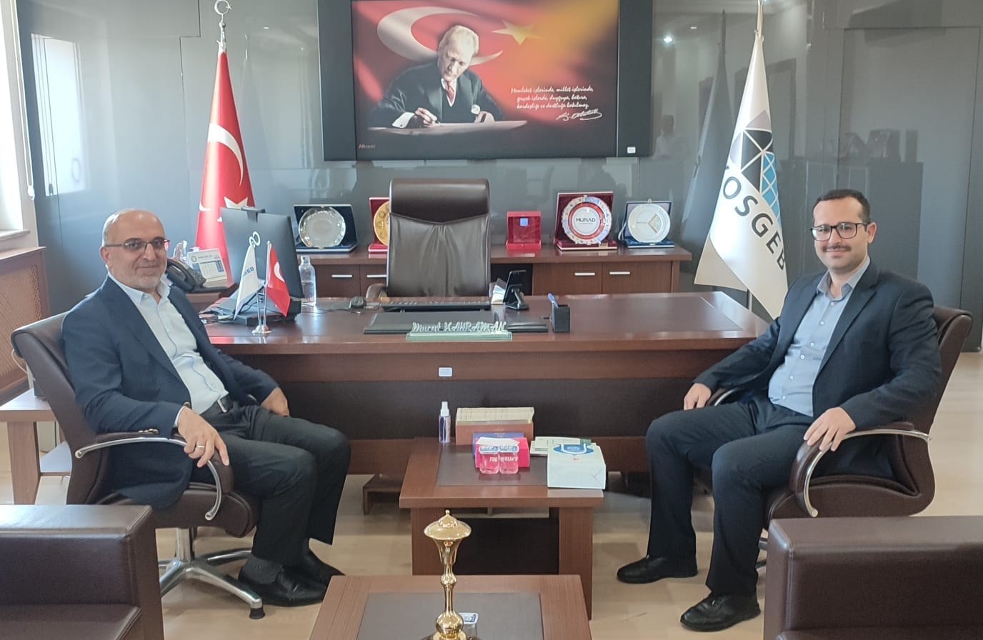Müftü İmamoğlu’ndan KOSGEB İl Müdürü Kahraman’a hayırlı olsun ziyareti