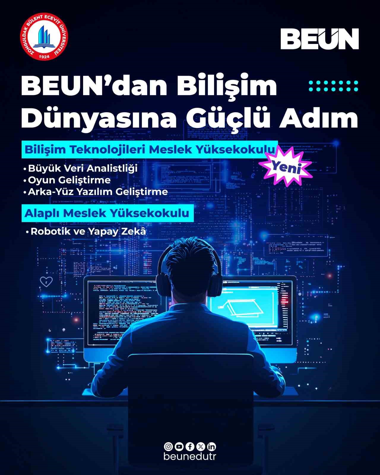 BEUN’dan bilişim dünyasına güçlü adım