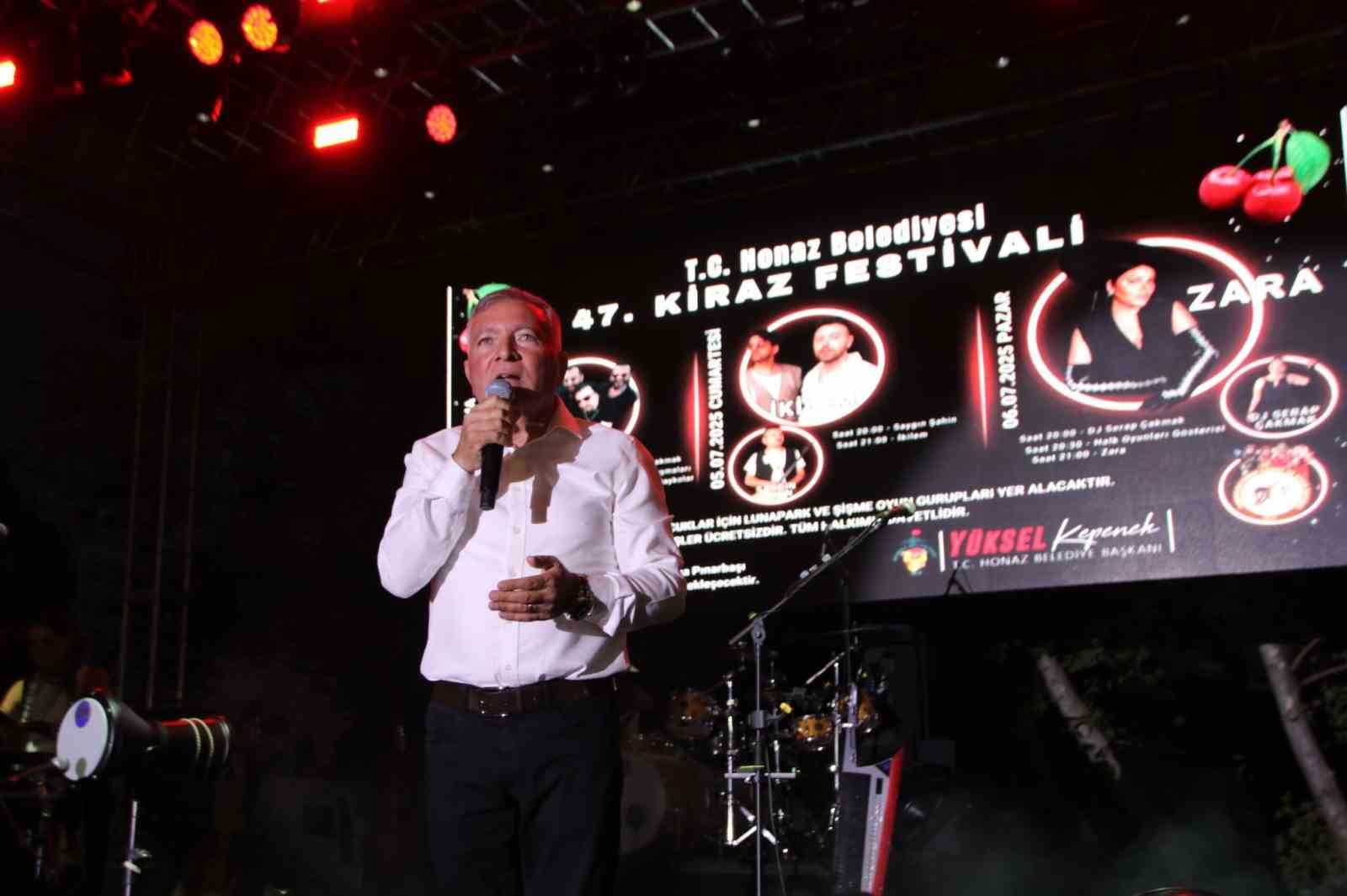 Honaz&rsquo;da 47. Kiraz Festivali coşkusu başladı
