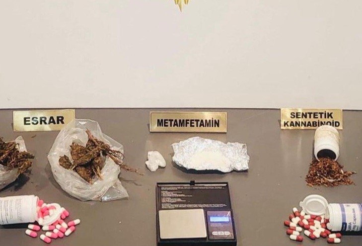 Samsun’da uyuşturucu operasyonu: 5 gözaltı