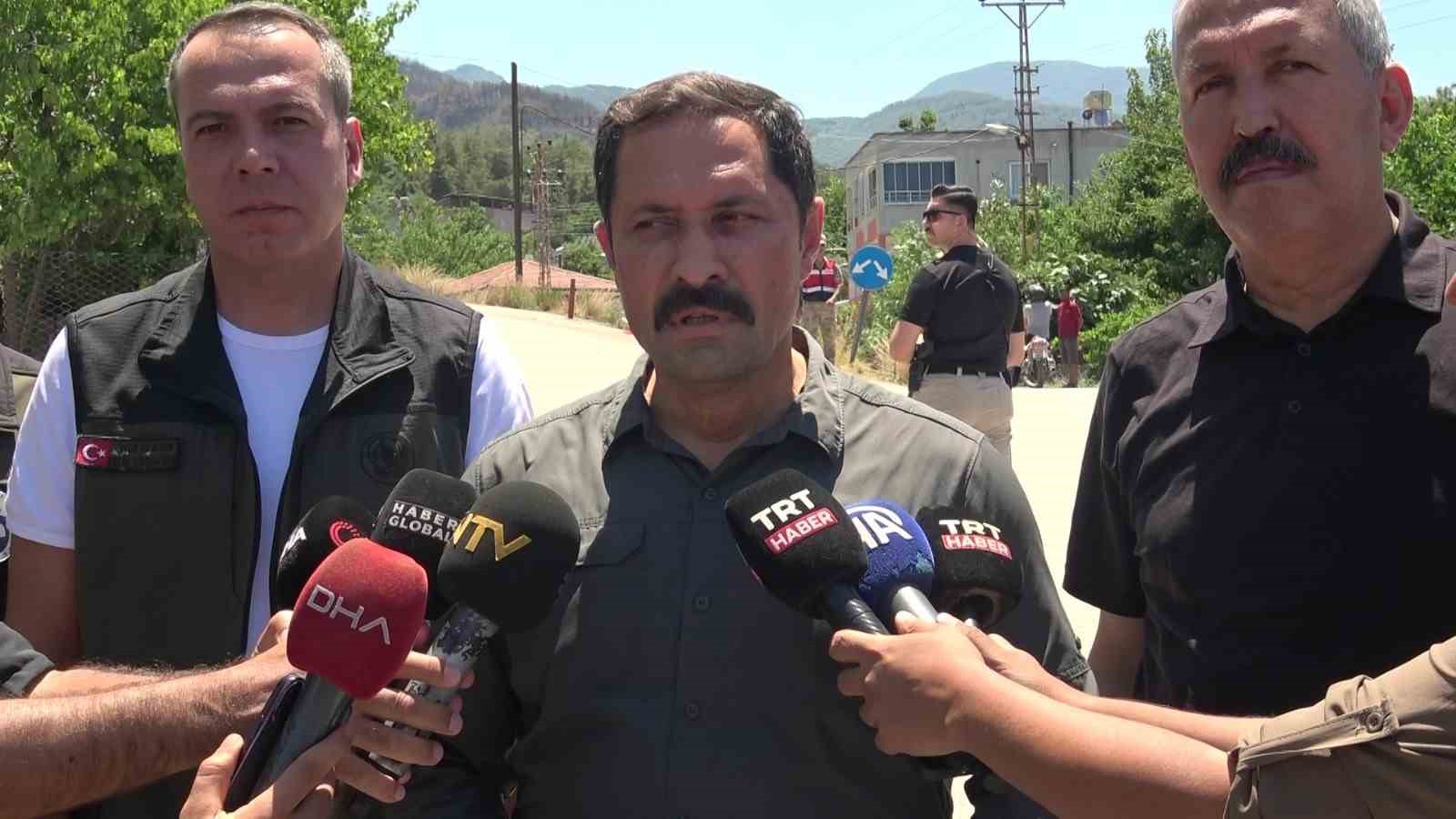 Vali Masatlı: "Olağanüstü bir şey olmazsa bu yangının bundan ilerleme durumu söz konusu değildir."