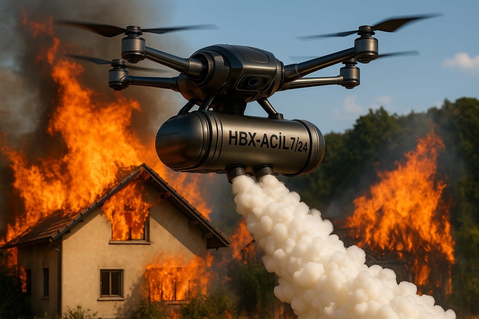 Orman ve arazi yangınlarının önlenmesi için Akıllı Dorone projesi hazırlığı