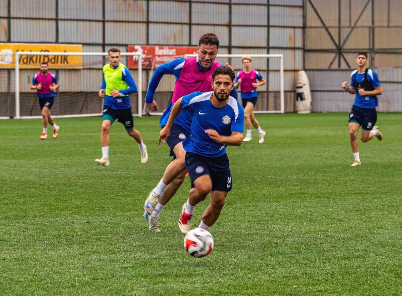 Çaykur Rizespor, yeni sezon hazırlıklarını sürdürdü